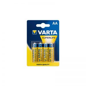 Batterie Varta Superlife R06 Mignon AA (4 St.)