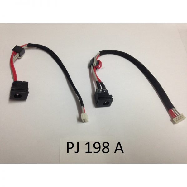 Fiche d'alimentation pour pc portable PJ198 A