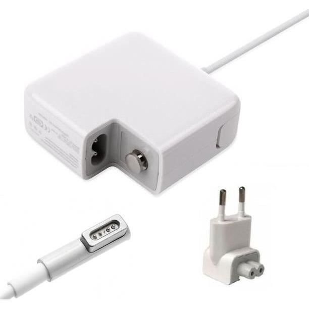Chargeur compatible Apple Macbook 60 W Magsafe 1 - Discomputer