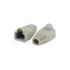 Gaine serre-câble pour fiche RJ45 ValueLine ( 10 Pcs) gris