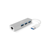 Adapteur USB 3.0 Réseau Gigabit Ethernet RJ45 + 3 ports USB 3.0