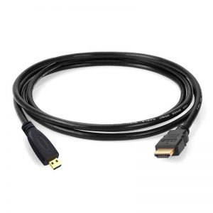 Câble HDMI-Micro-HDMI 3D Highspeed avec Ethernet (1 Mètre)
