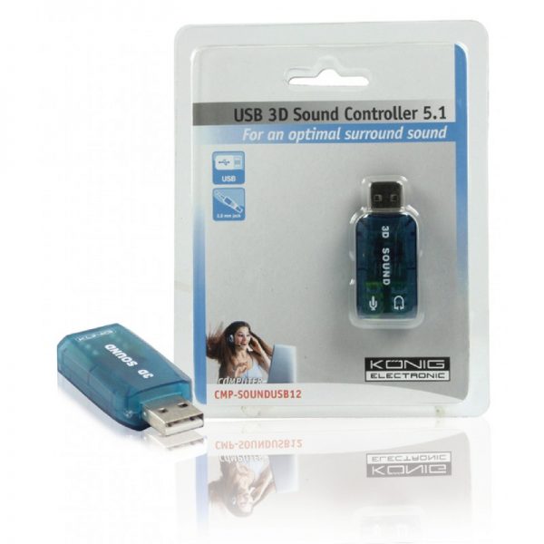 Carte son USB Stereo konig