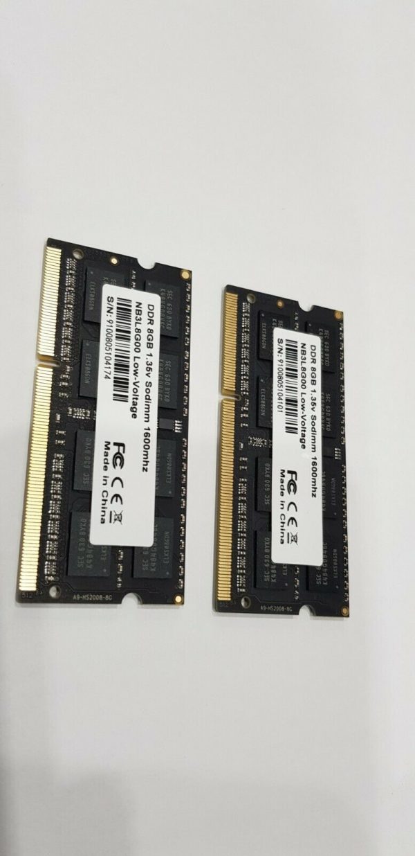 RAM DDR3 16GB 2x8GB