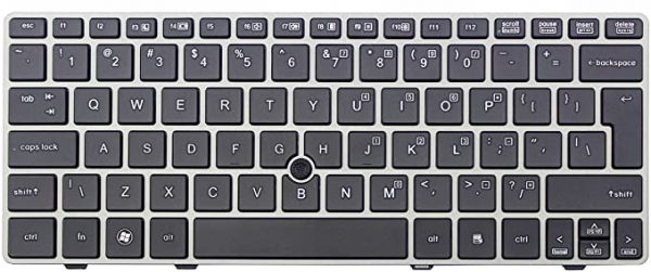 Clavier Qwerty HP 2560P 2570P