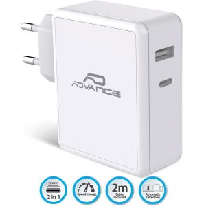 Chargeur pc type c 45 w