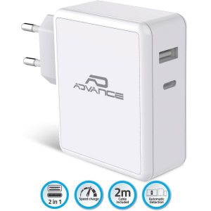 Chargeur pc type c 45 w