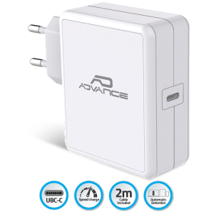 Chargeur mac et pc portables USB Type C 65 W