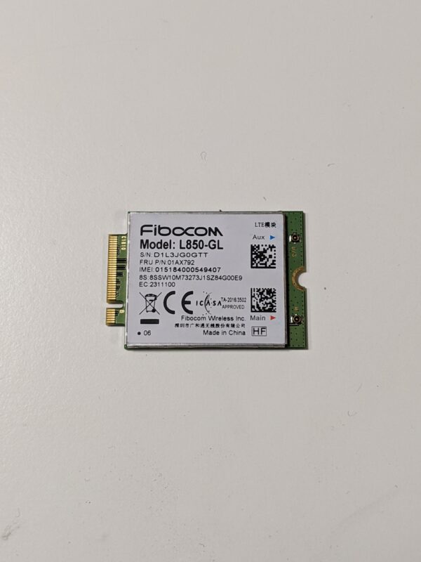 Carte Réseau Lenovo ThinkPad X1 Carbon 6ème génération