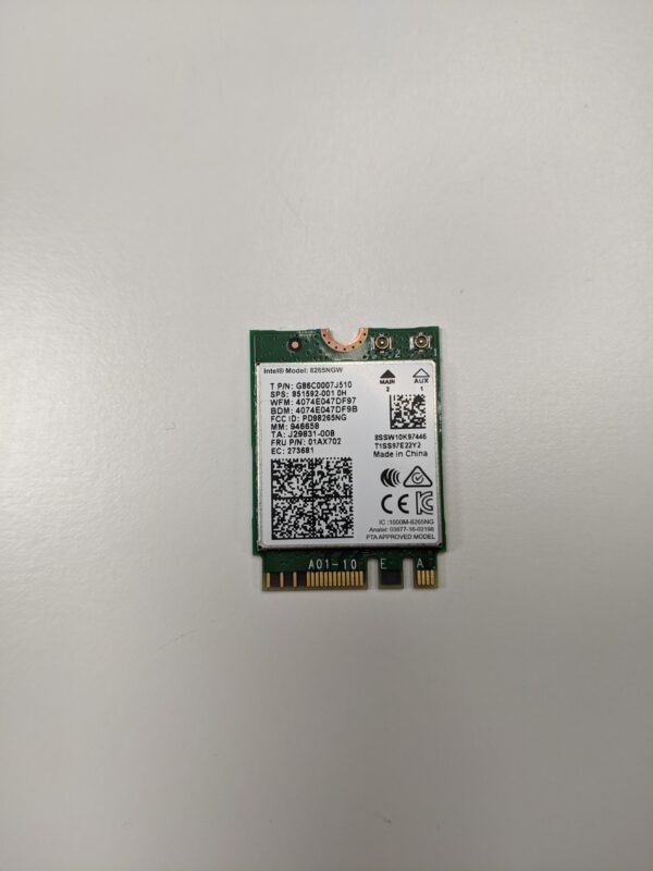 Carte Réseau intel Lenovo Thinkpad L580 T470S