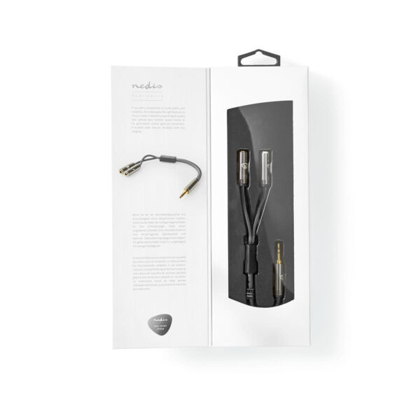 Câble AUDIO 2 X Femelle VERS MALE NEDIS