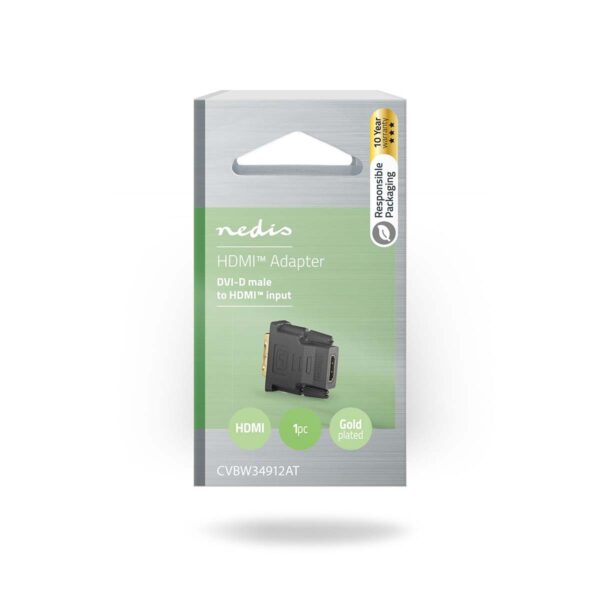 NEDIS Adaptateur DVI-D Mâle - HDMI Femelle