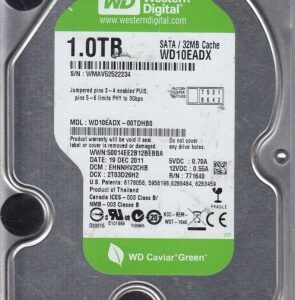 Disque dure HDD 3.5" Western Digital WD10EADX |  1 TB