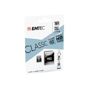 Carte mémoire McroSDHC 16 GB EMTEC