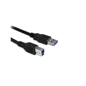 Câble de connexion USB 3.0 USB-A vers USB-B 3 M Noir