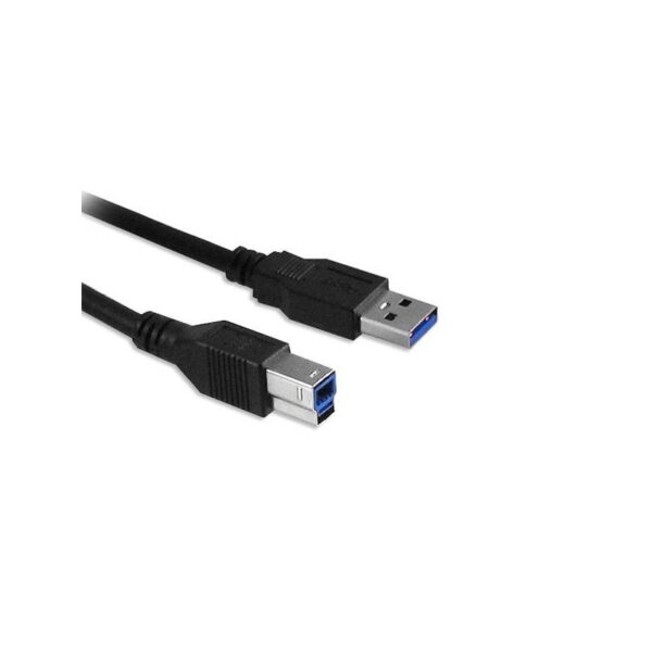 Câble de connexion USB 3.0 USB-A vers USB-B 3 M Noir