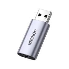 Carte Son Externe Adaptateur USB Audio vers 3,5 mm Jack UGREEN
