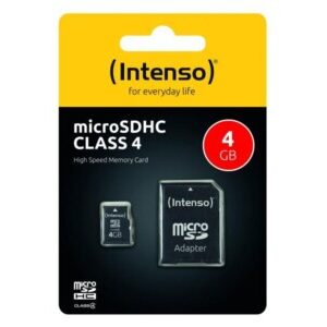 Carte mémoire MicroSD CLASS 4 Avec Adaptateur SD 4 GB